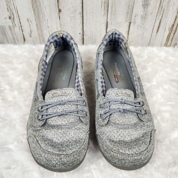 Skechers Relaxed Fit Sneakers Gray Size 8.5 - Picture 9 of 10